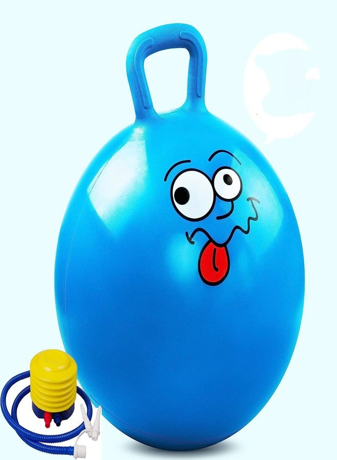 Glaceon Space Hopper Ball,Jumping,Hopping, Hippity Hop for Kids Bouncy Ball with Handles, Kangaroo Bouncer, Sit and Bounce,65cm(Pump Included) (Pack of 1) - Image 4